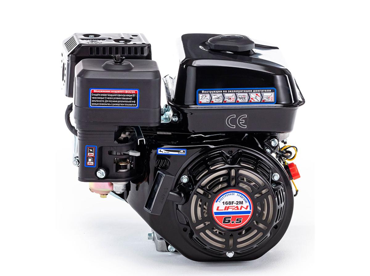 Двигатель 168F-2M (6.5 л.с., вал 20мм)